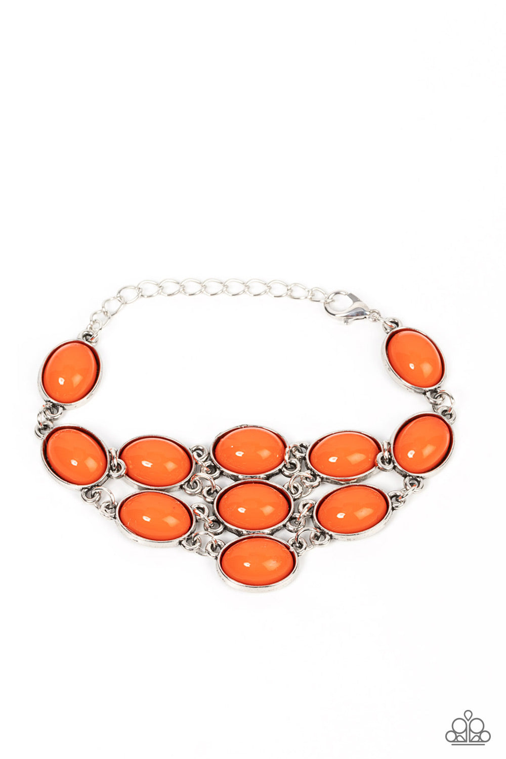 Color Wheel Garden - Orange bracelet B063