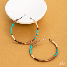 Load image into Gallery viewer, Joshua Tree Tourist - Brass hoop earring B125
