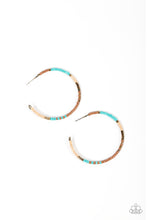 Load image into Gallery viewer, Joshua Tree Tourist - Brass hoop earring B125
