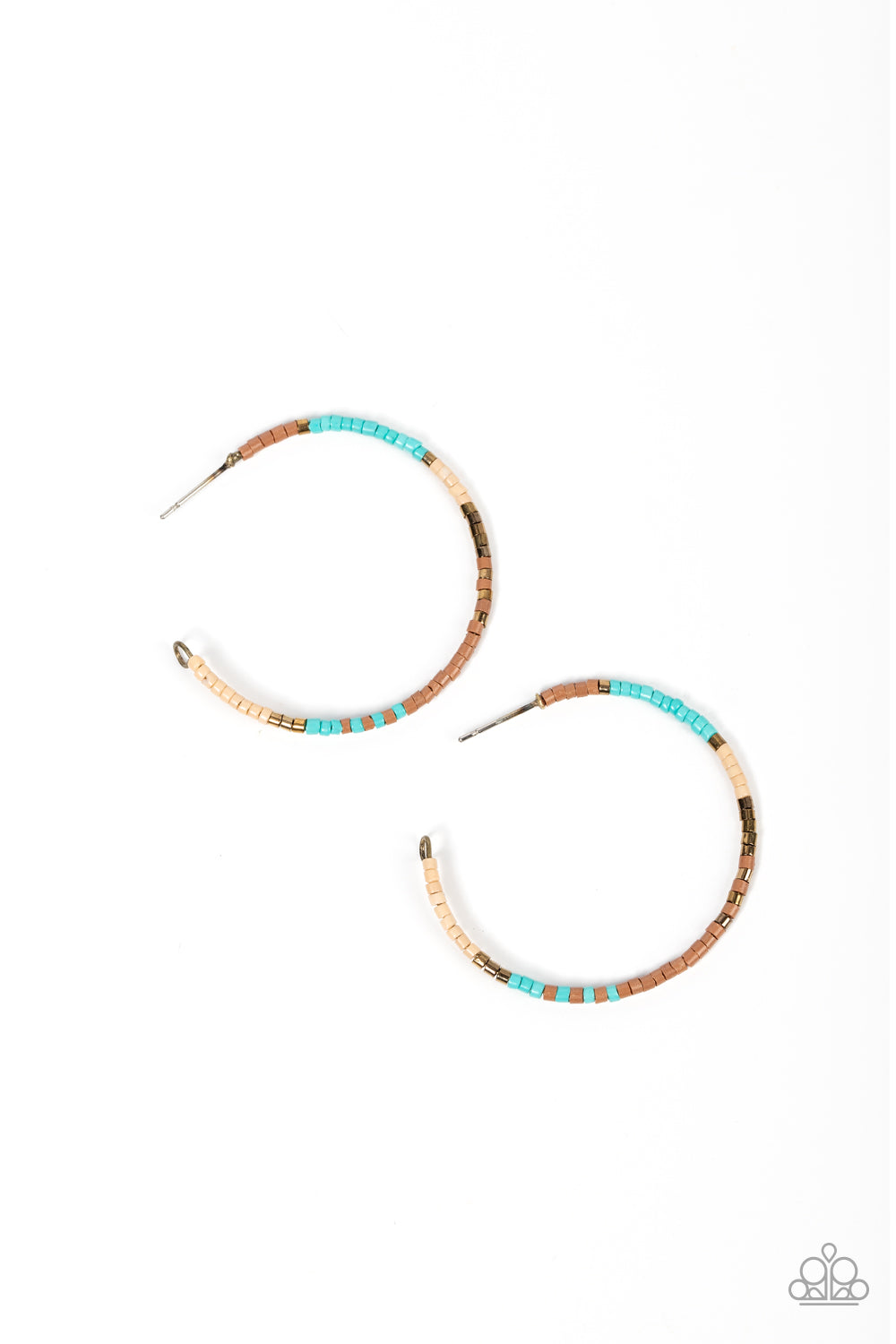 Joshua Tree Tourist - Brass hoop earring B125