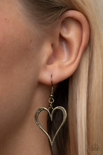 Load image into Gallery viewer, Hopelessly In Love - Brass necklace B095
