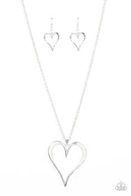 Load image into Gallery viewer, Hopelessly In Love - Silver necklace
