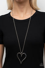 Load image into Gallery viewer, Hopelessly In Love - Silver necklace
