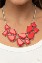 Load image into Gallery viewer, Double Defaced - Red necklace B104

