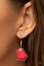 Load image into Gallery viewer, Double Defaced - Red necklace B104
