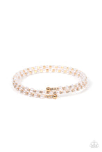 Load image into Gallery viewer, Regal Wraparound - Gold coil bracelet B105
