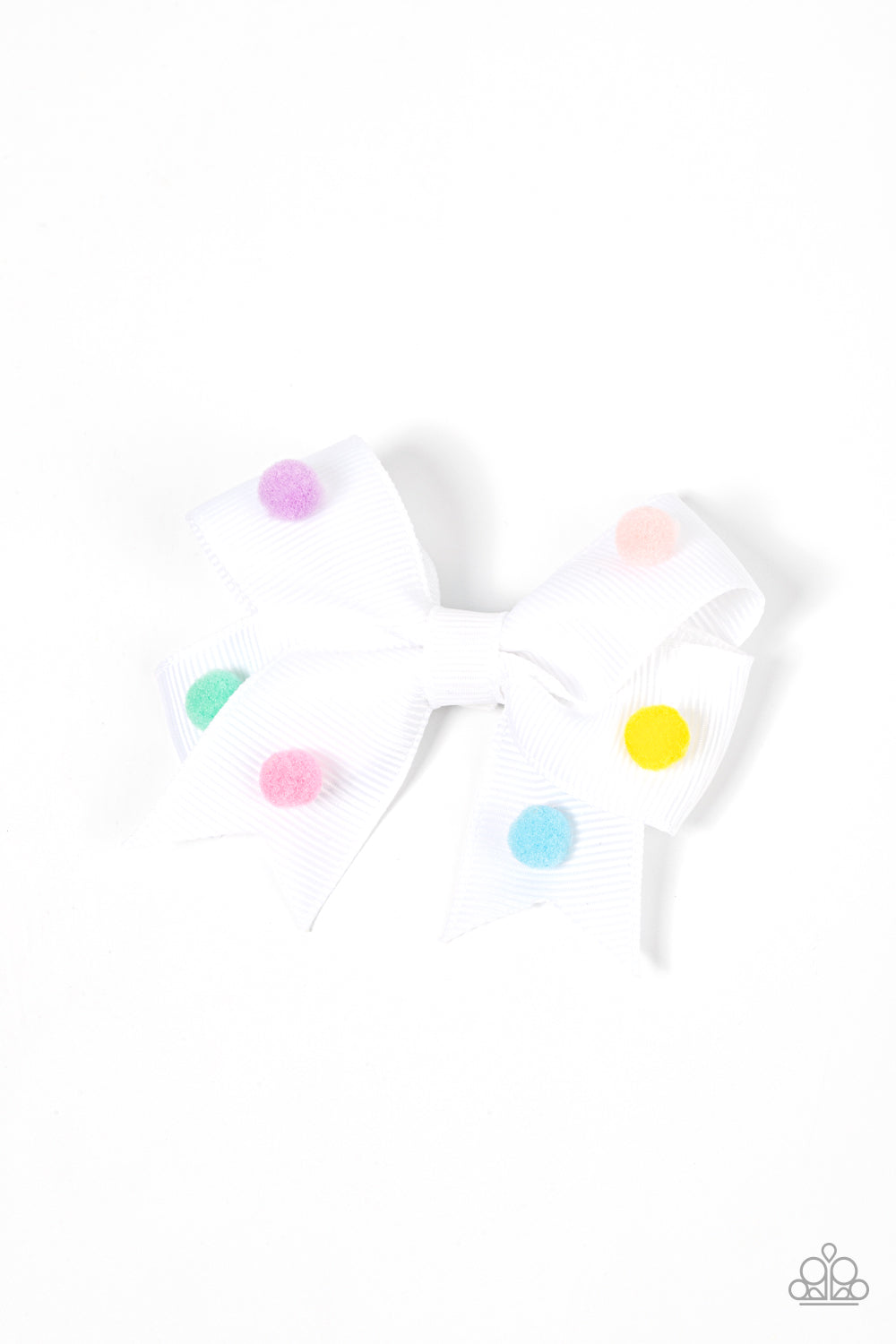 Pom Poms Promenade - Multi hair clip D015
