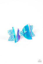 Load image into Gallery viewer, Futuristic Favorite - Blue hair clip D004

