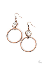 Load image into Gallery viewer, Standalone Sparkle - Copper earring B123

