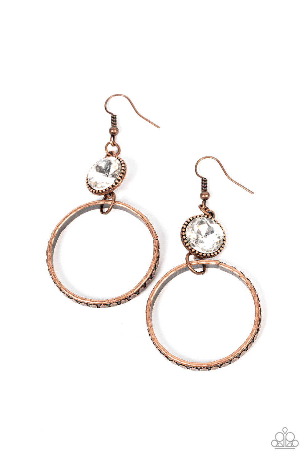 Standalone Sparkle - Copper earring B123
