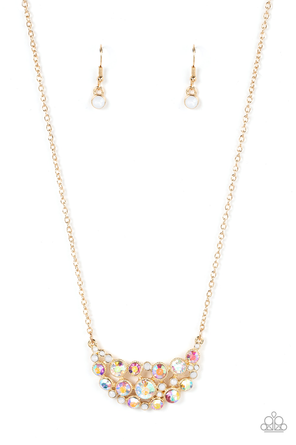 Effervescently Divine - Gold NECKLACE D050