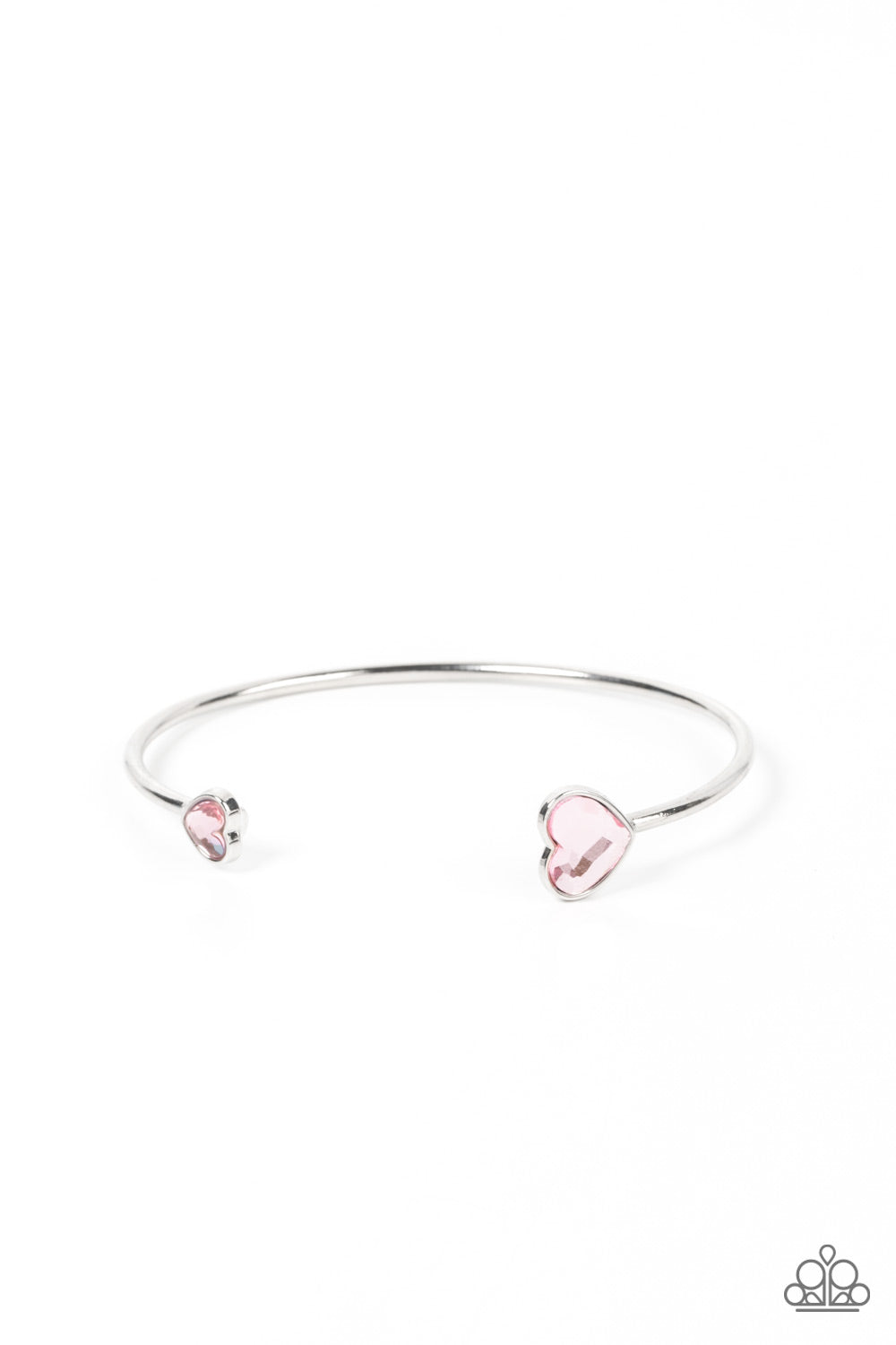 Unrequited Love - Pink cuff bracelet A065