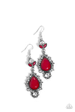 Load image into Gallery viewer, SELFIE-Esteem - Red earring B126
