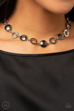 Load image into Gallery viewer, Rhinestone Rollout - Silver  necklace A068
