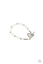 Load image into Gallery viewer, Following My Heart - White bracelet A060
