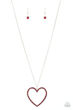 Load image into Gallery viewer, Va-Va-VALENTINE - Red necklace A060
