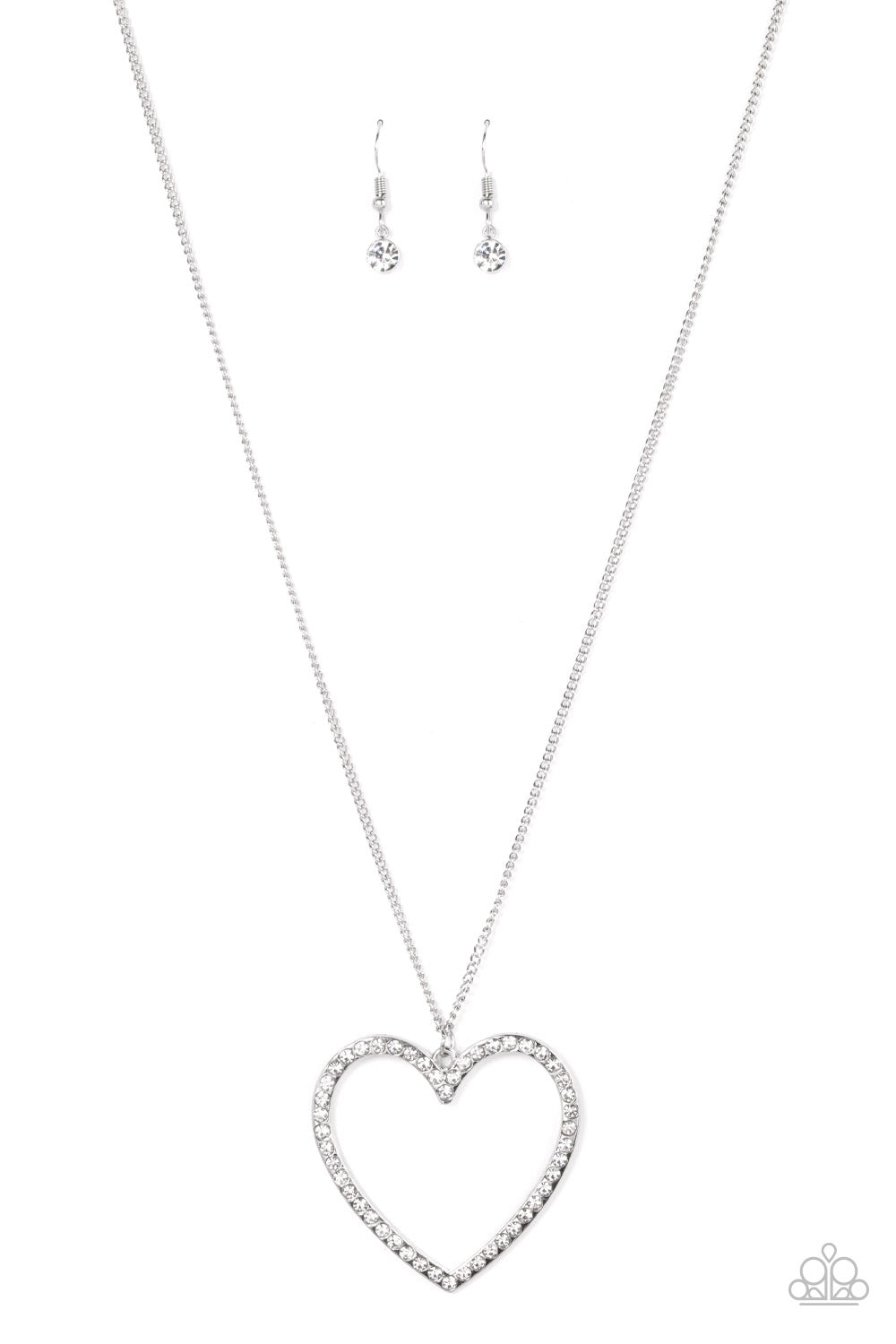 Va-Va-VALENTINE - White necklace D020