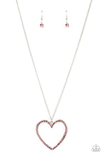 Load image into Gallery viewer, Va-Va-VALENTINE - Pink necklace  A061
