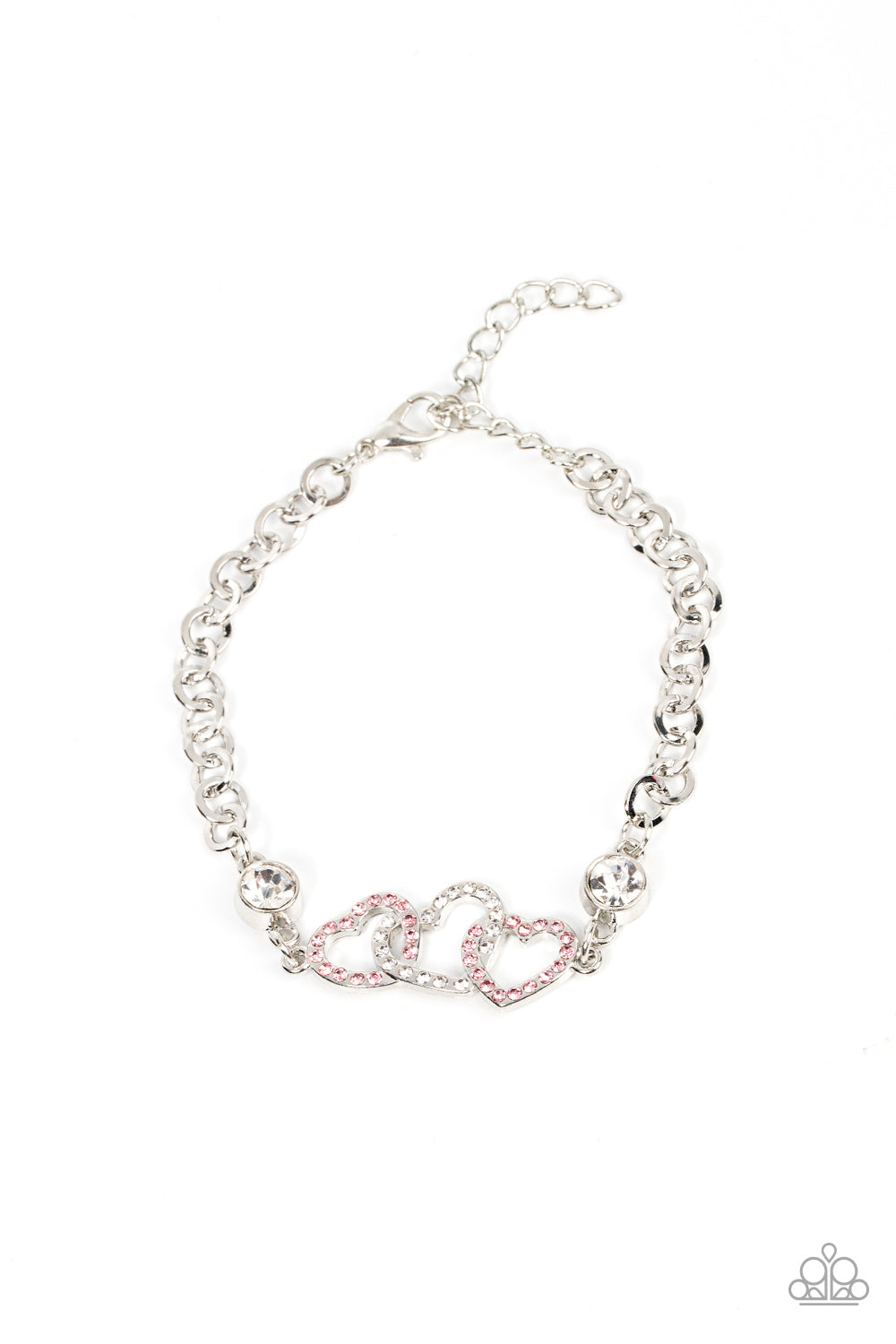 Desirable Dazzle - Pink bracelet A061