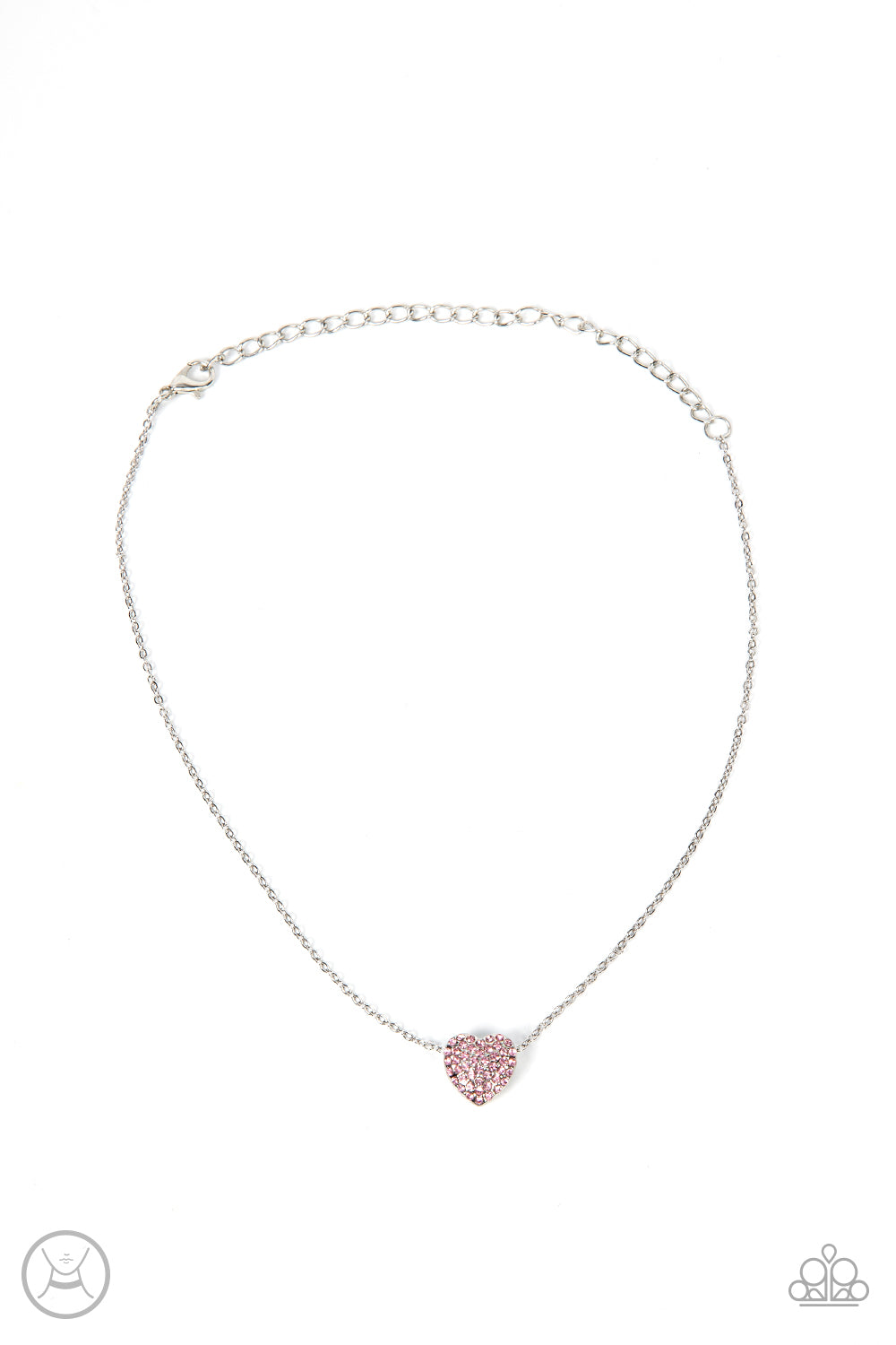Twitterpated Twinkle - Pink choker necklace A061