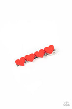 Load image into Gallery viewer, Sending You Love - Red hair clip B088

