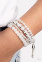 Load image into Gallery viewer, Day Trip Trinket - White bracelet D016
