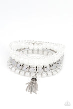 Load image into Gallery viewer, Day Trip Trinket - White bracelet D016
