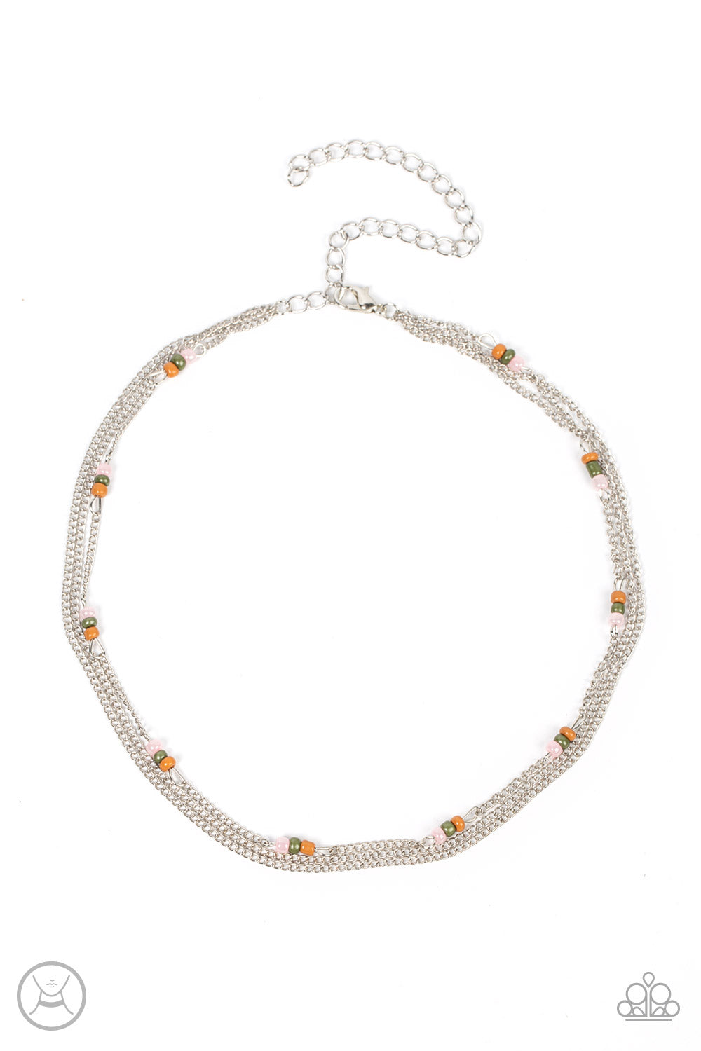Bountifully Beaded - Multi necklace C023B