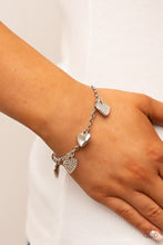 Load image into Gallery viewer, Lusty Lockets - White bracelet A060
