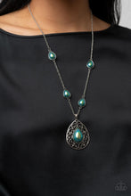 Load image into Gallery viewer, Magical Masquerade - Green necklace B114
