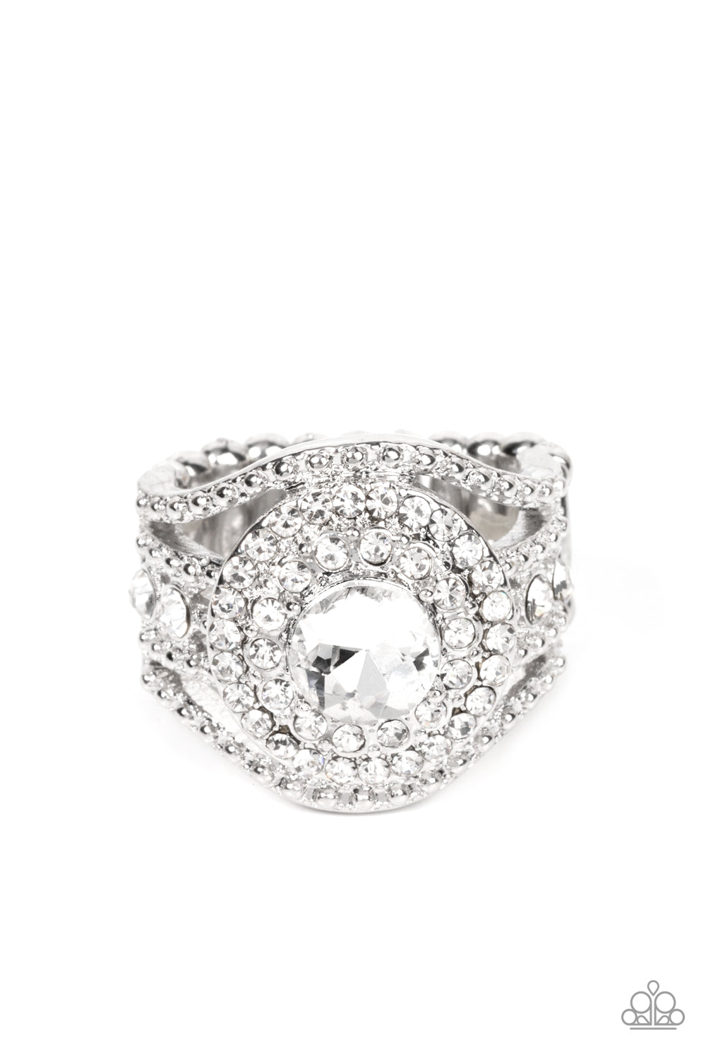 Understated Drama - White ring EMP Exclusive D077