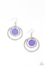 Load image into Gallery viewer, Mai Tai Tango - Purple earring 1875
