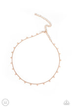 Load image into Gallery viewer, Cupid&#39;s Cutest Valentine - Rose Gold choker necklace A065
