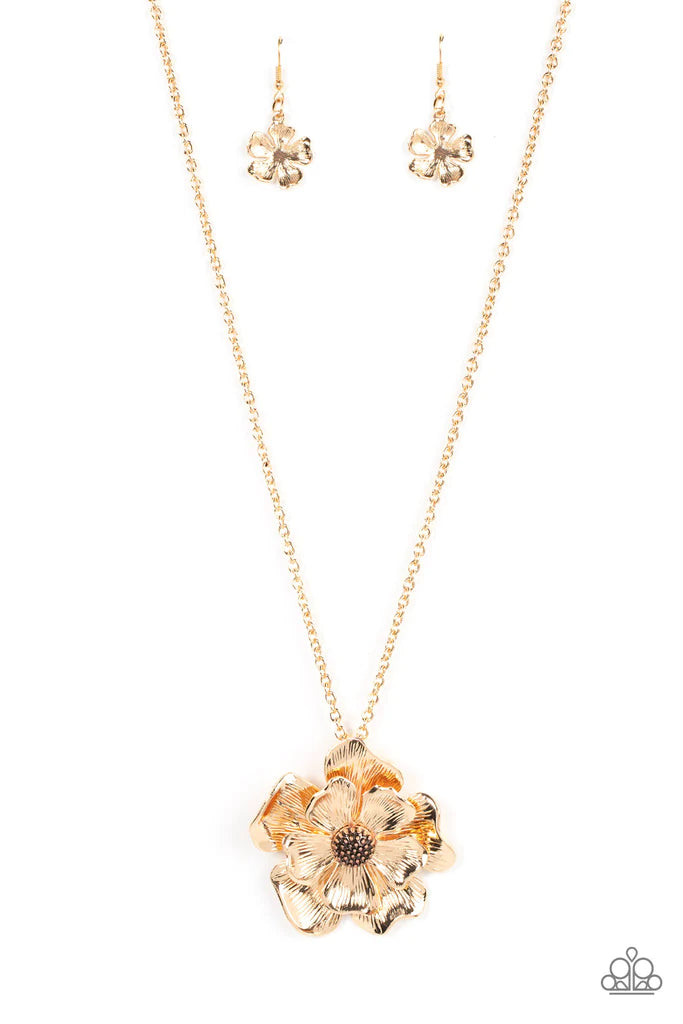Homegrown Glamour - Gold necklace B122