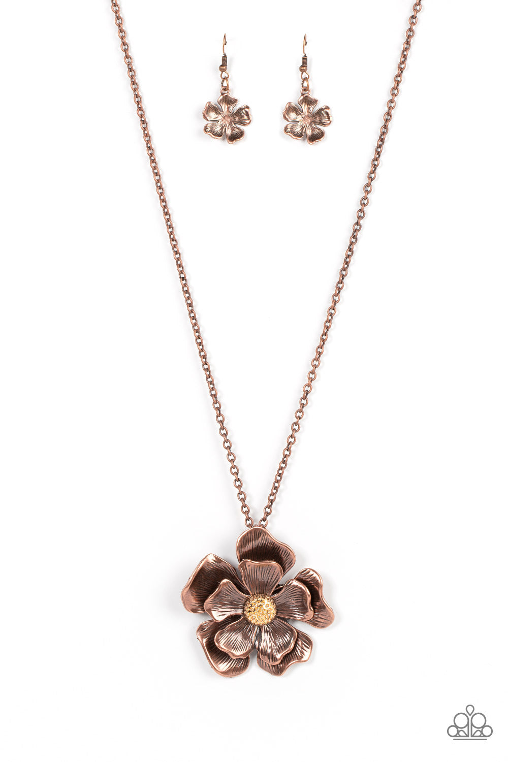 Homegrown Glamour - Copper necklace B128