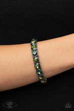 Load image into Gallery viewer, Sugar-Coated Sparkle - Multi (oil spill) bracelet Box 12
