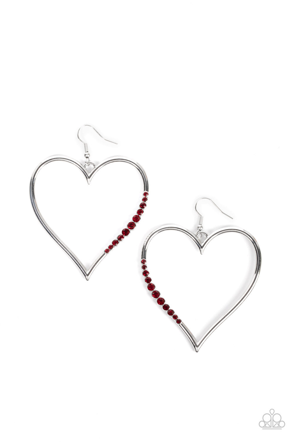 Bewitched Kiss - Red earring D016