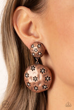 Load image into Gallery viewer, Industrial Fairytale - Copper clip-on earring C023C
