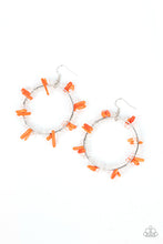 Load image into Gallery viewer, Ocean Surf - Orange  earring G001
