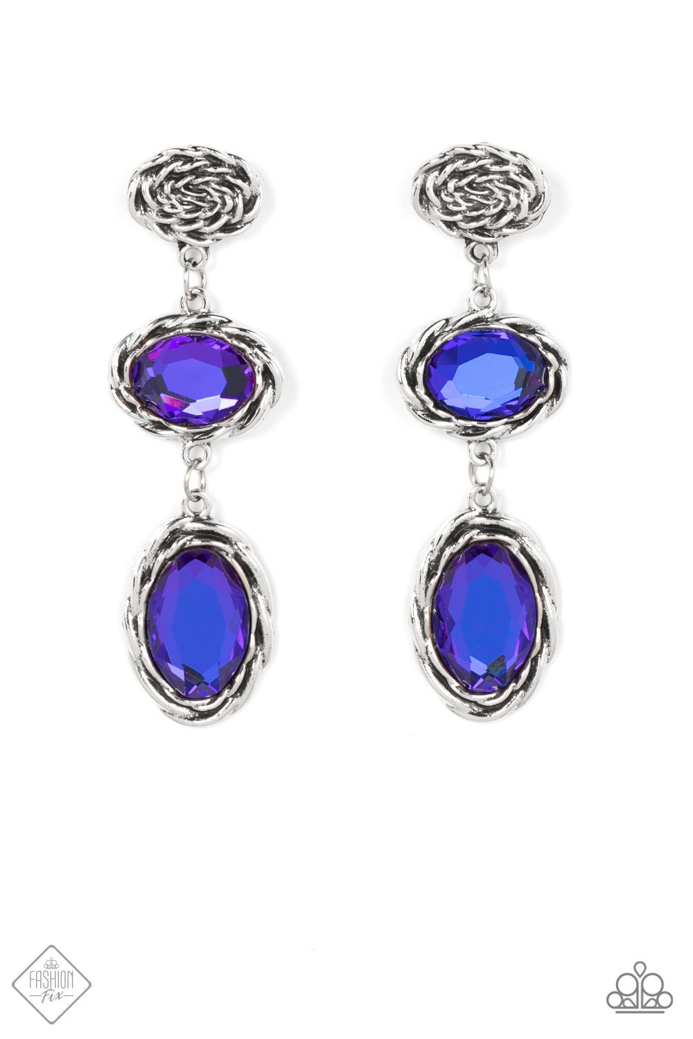 Majestic Muse - Multi post earring D030