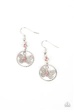 Load image into Gallery viewer, Fabulous Flutter - Pink earring D076
