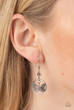 Load image into Gallery viewer, Fabulous Flutter - Pink earring D076
