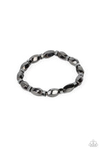Load image into Gallery viewer, Magnetic Mantra - Black bracelet B098
