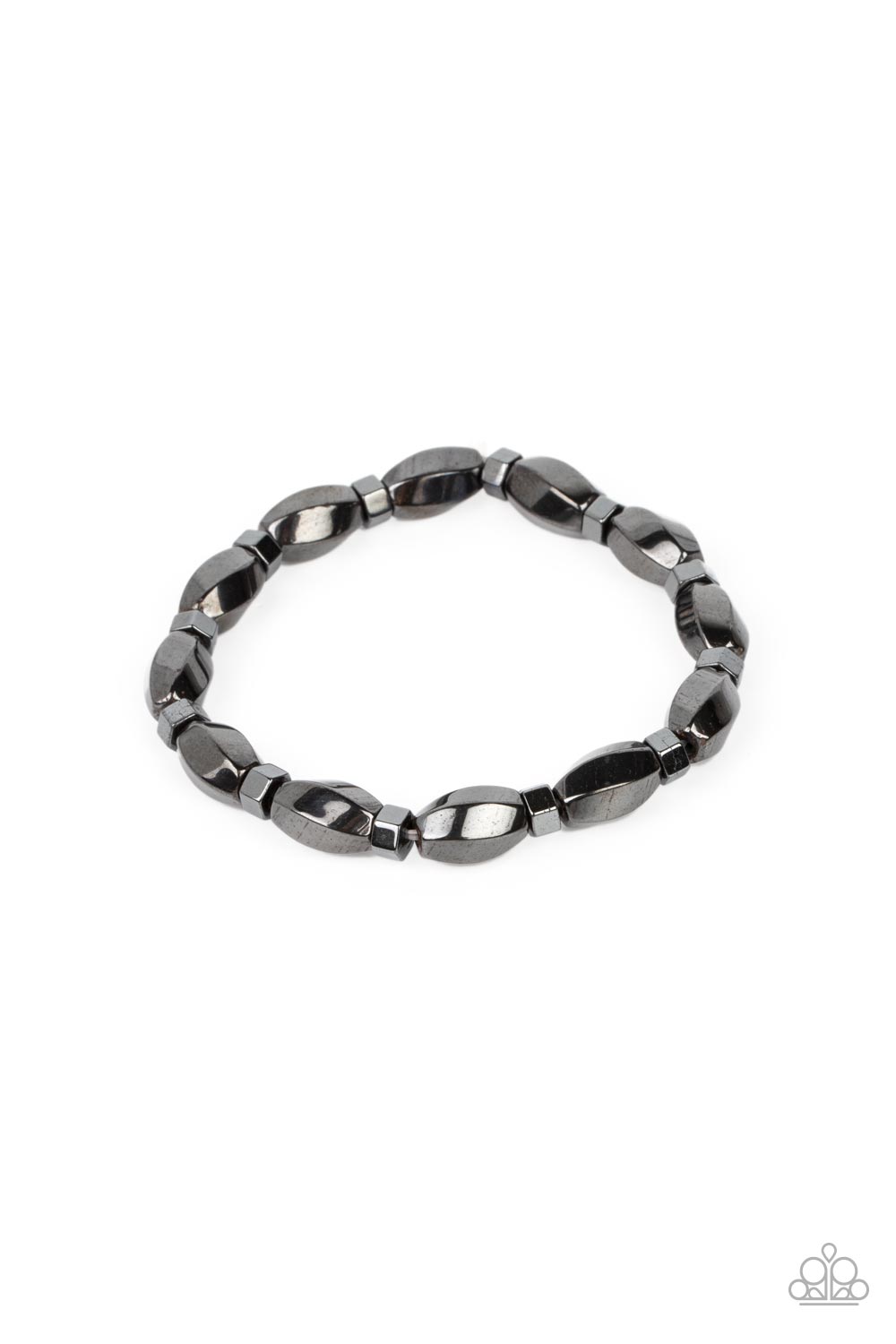 Magnetic Mantra - Black bracelet B098