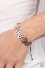 Load image into Gallery viewer, Put a WING on It - Silver bracelet B108
