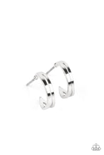 Load image into Gallery viewer, SMALLEST of Them All - Silver mini hoop earring C024F
