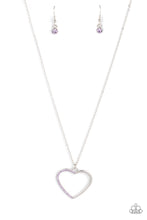 Load image into Gallery viewer, Love to Sparkle - Purple necklace 1968

