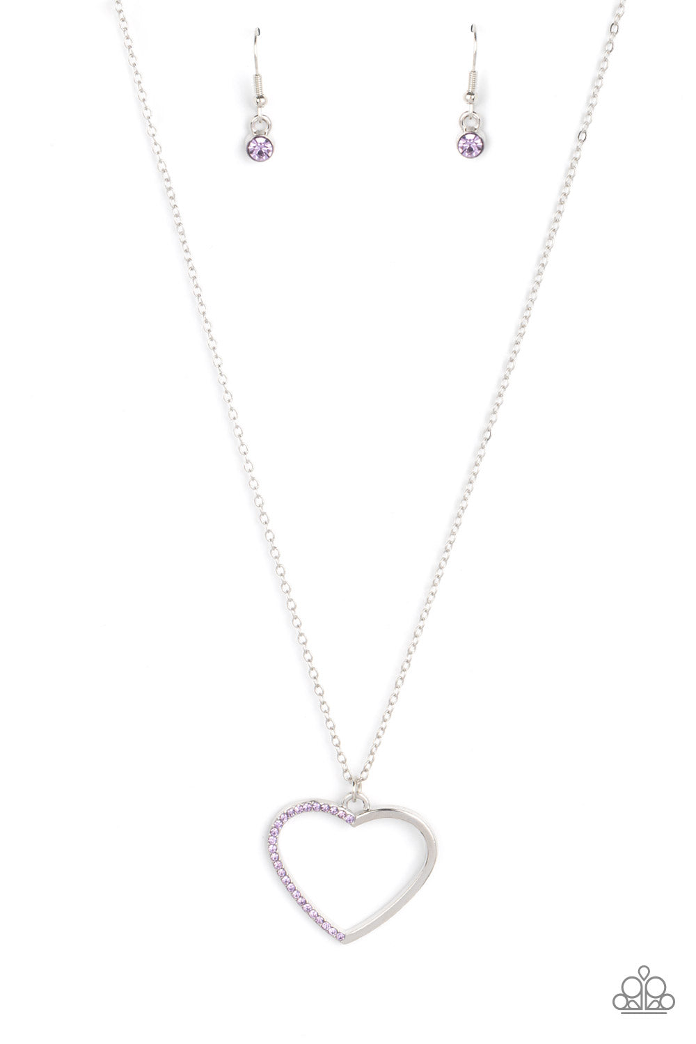 Love to Sparkle - Purple necklace 1968