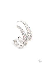 Load image into Gallery viewer, Cold as Ice - Multi hoop earring D035
