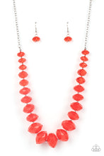 Load image into Gallery viewer, Happy-GLOW-Lucky - Red necklace 1767
